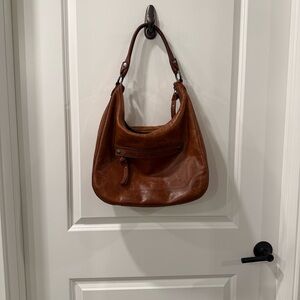 Frye Brown Leather Shoulder Bag